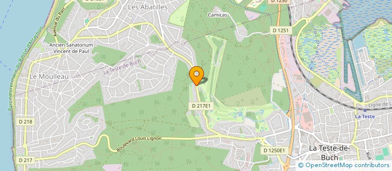 localisation de l'entreprise MANUIA à LA TESTE-DE-BUCH