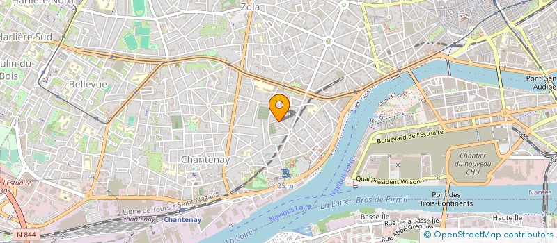 localisation de l'entreprise MANUIA à NANTES
