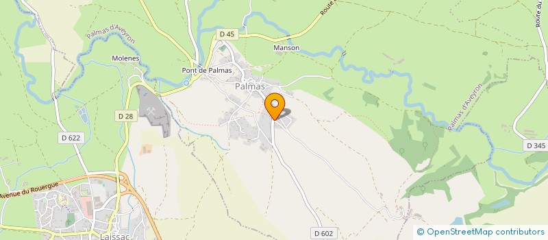 localisation de l'entreprise MANUIA à PALMAS D'AVEYRON