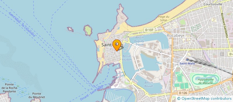 localisation de l'entreprise MANUIA & CO  SAINT-MALO