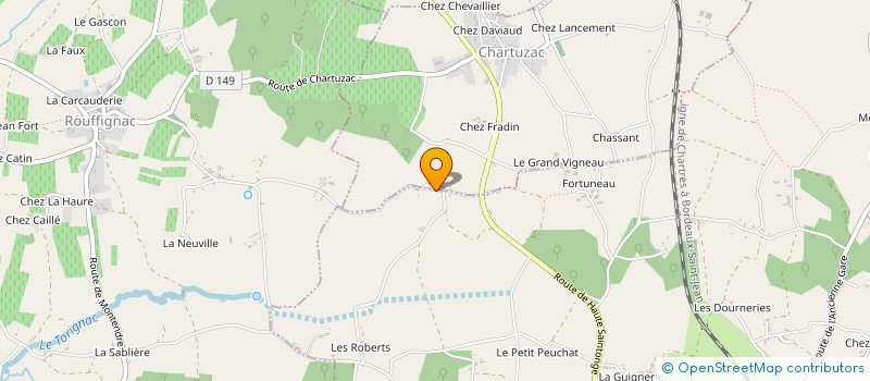 localisation de l'entreprise MANUJO  CHARTUZAC