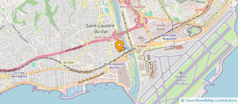 localisation de l'entreprise MANUKA à SAINT-LAURENT-DU-VAR