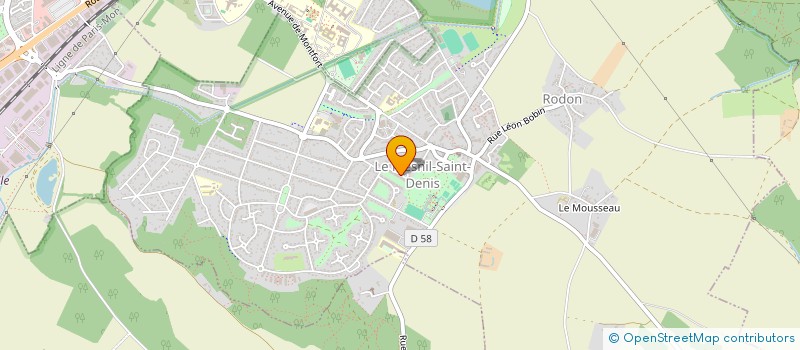 localisation de l'entreprise MANULEVA  LE MESNIL-SAINT-DENIS