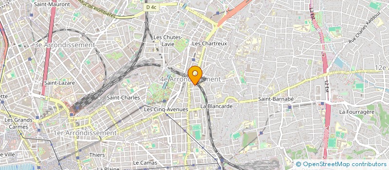 localisation de l'entreprise MANULIE BATIMENT à MARSEILLE