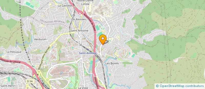 localisation de l'entreprise MANULISSA à MARSEILLE