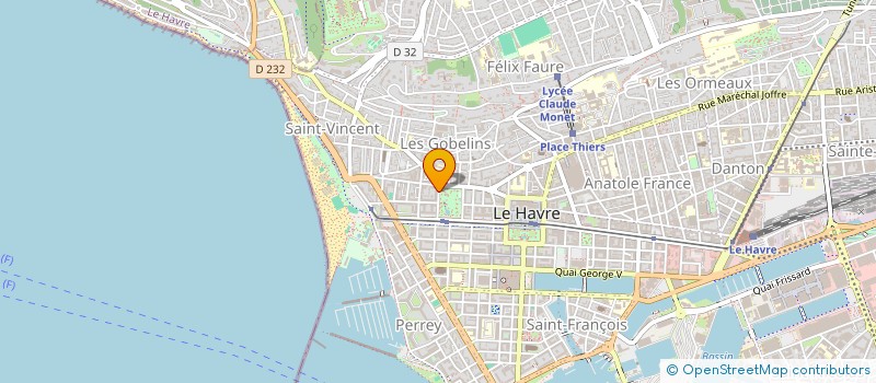 localisation de l'entreprise MANUMAINT  LE HAVRE