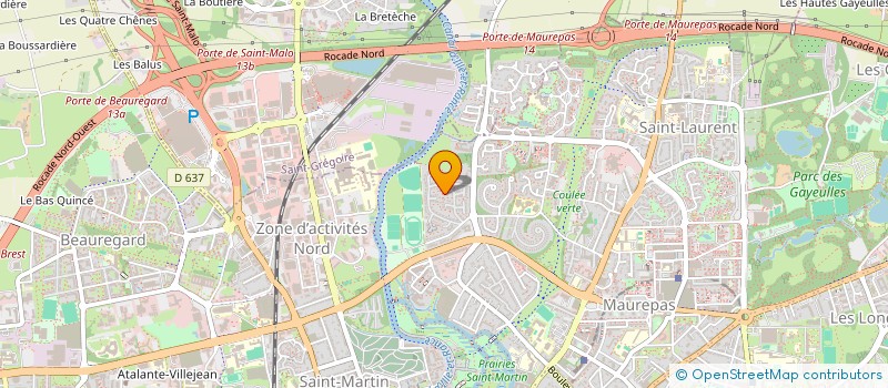 localisation de l'entreprise MANUMERIK à RENNES