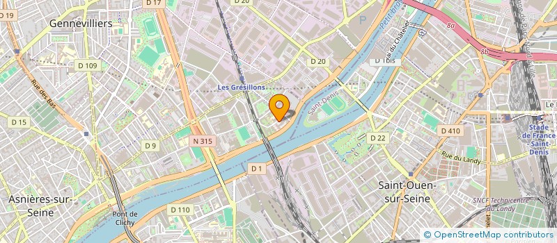 localisation de l'entreprise MANUMESURE  ASNIERES-SUR-SEINE