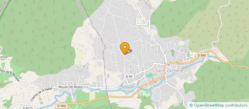 localisation de l'entreprise MANUNTA IMMOBILIER  SAINT-ZACHARIE