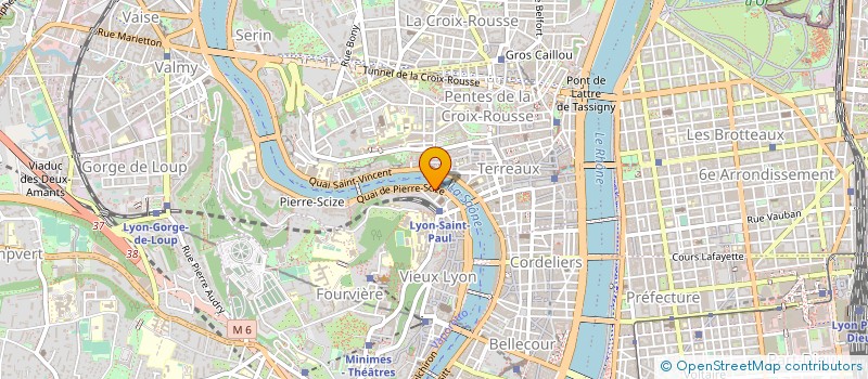 localisation de l'entreprise MANUPRINT IMPRIMERIE  LYON