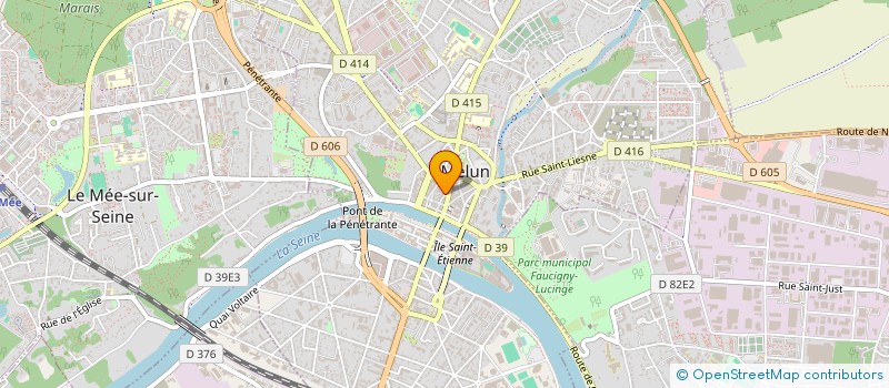 localisation de l'entreprise MANUREVA à MELUN