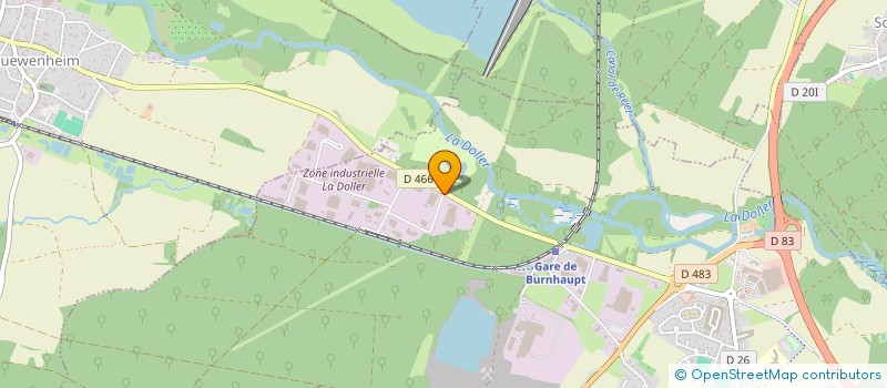localisation de l'entreprise MANURHIN K'MX à BURNHAUPT-LE-HAUT