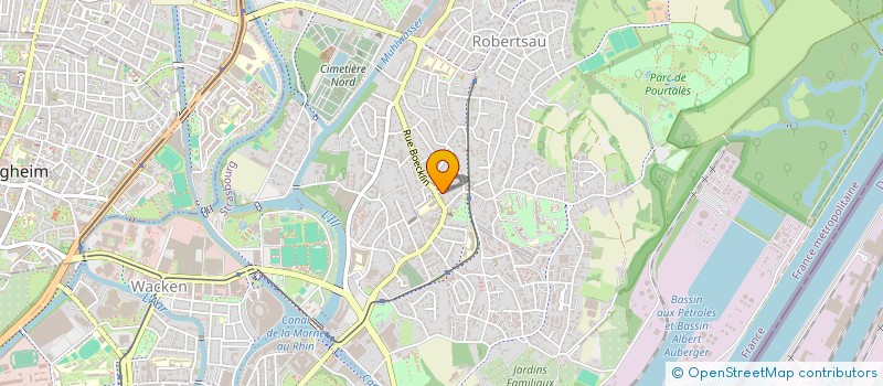 localisation de l'entreprise MANUSION à STRASBOURG