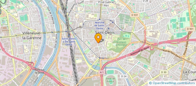 localisation de l'entreprise MANUT 2000 à SAINT-DENIS