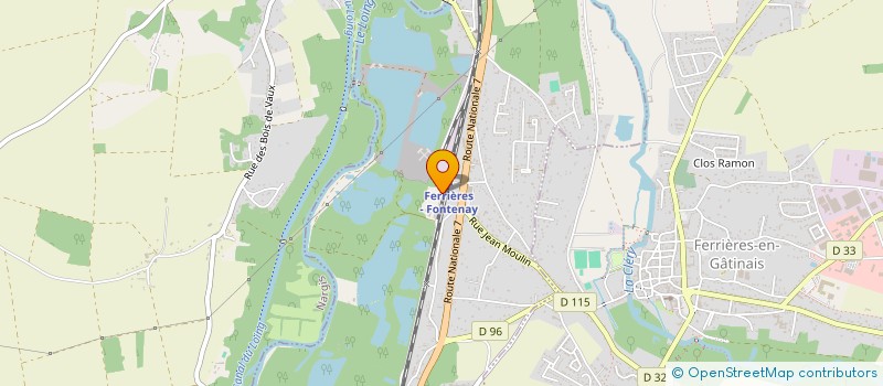 localisation de l'entreprise MANUT PLUS à FONTENAY-SUR-LOING
