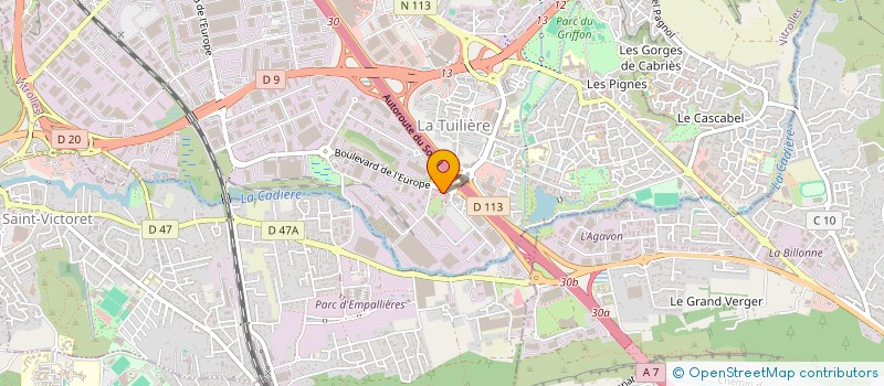 localisation de l'entreprise MANUT PRO à VITROLLES