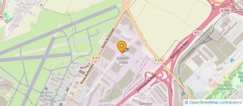 localisation de l'entreprise MANUTAN INTERNATIONAL à GONESSE