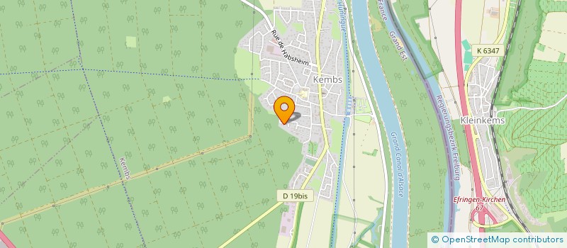 localisation de l'entreprise MANUTECPRO à KEMBS
