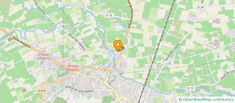 localisation de l'entreprise MANUTENT MECAN H BOUISSE ET CIE à CAVAILLON