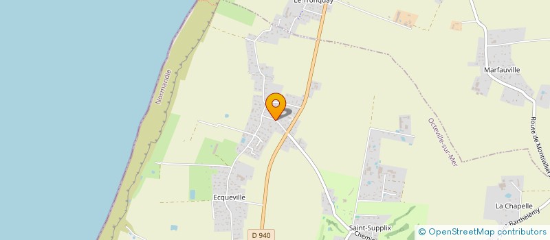 localisation de l'entreprise MANUTENTION ET STOKAGE à OCTEVILLE-SUR-MER
