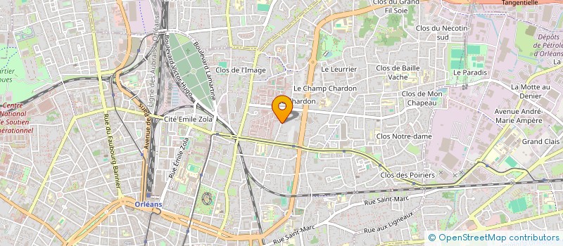 localisation de l'entreprise MANUTENTION SERVICE RAPIDE SARL  ORLEANS