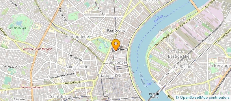 localisation de l'entreprise MANUTENTION SERVICES  BORDEAUX