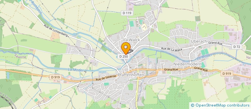 localisation de l'entreprise MANUTENTION TP DE L'EST à MIETESHEIM