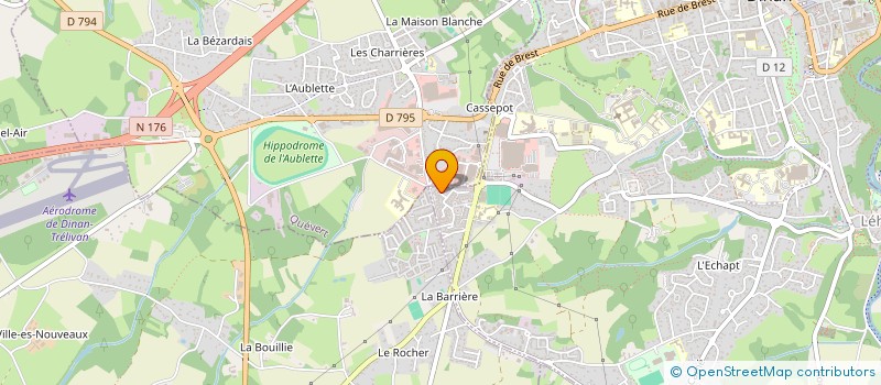 localisation de l'entreprise MANUTENTION TUBES FILS AMENAGEMENT à DINAN