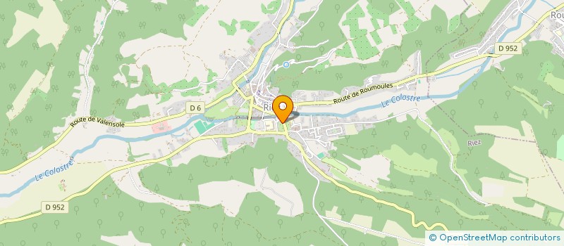 localisation de l'entreprise MANUTEX à RIEZ