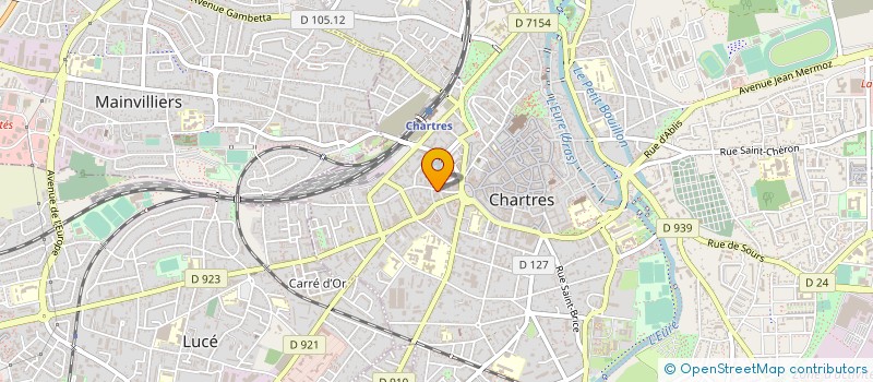localisation de l'entreprise MANUTI à CHARTRES