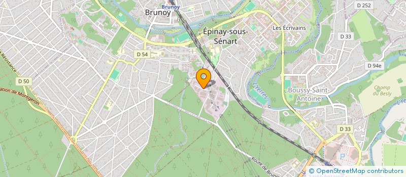 localisation de l'entreprise MANUTOU à EPINAY-SOUS-SENART