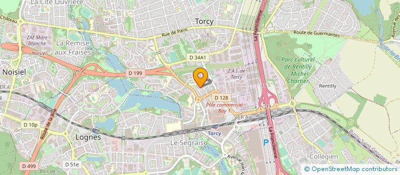 localisation de l'entreprise MANUTRANS à TORCY