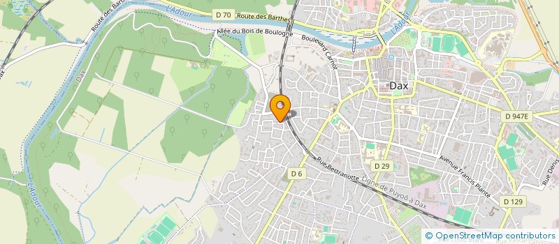 localisation de l'entreprise MANUVERA  DAX