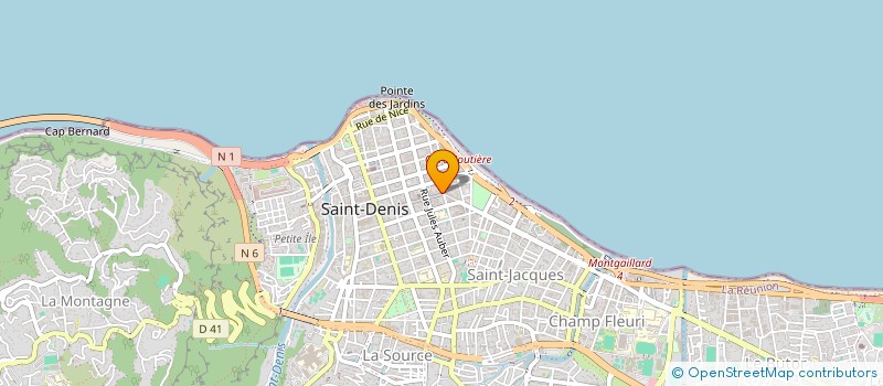 localisation de l'entreprise MANVEST  SAINT-DENIS