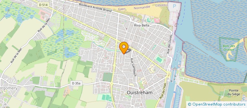 localisation de l'entreprise MANVIEU IMMO  OUISTREHAM