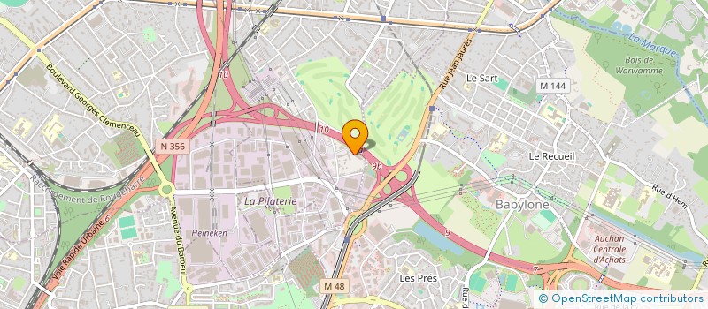 localisation de l'entreprise MANWAX à WASQUEHAL