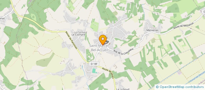 localisation de l'entreprise MANY  SAINT-MARCEL-BEL-ACCUEIL