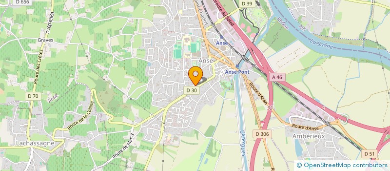 localisation de l'entreprise MANY-IDEAS  ANSE