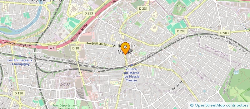 localisation de l'entreprise MANYAN à VILLIERS-SUR-MARNE