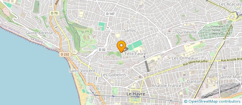 localisation de l'entreprise MANYATTAS à LE HAVRE