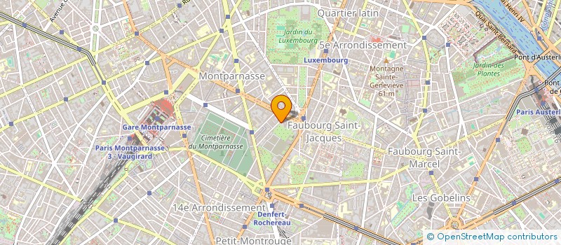 localisation de l'entreprise MANYF  PARIS