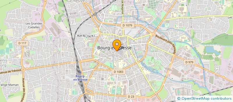 localisation de l'entreprise MANYFACT à BOURG-EN-BRESSE