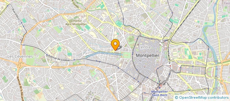 localisation de l'entreprise MANYFOLD à MONTPELLIER