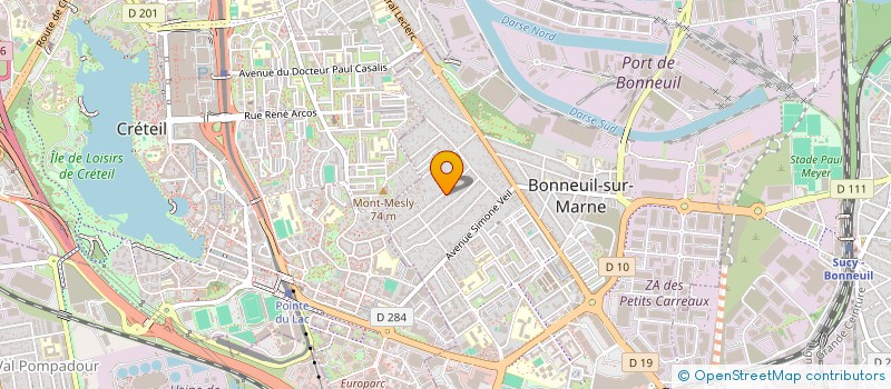 localisation de l'entreprise MANYLA INVEST  BONNEUIL-SUR-MARNE