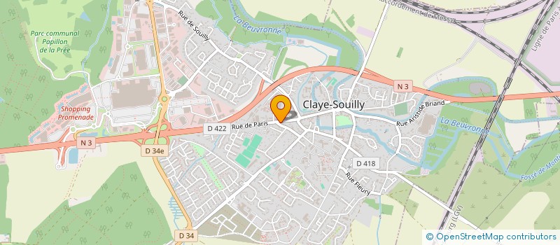 localisation de l'entreprise MANYRITH à TORCY