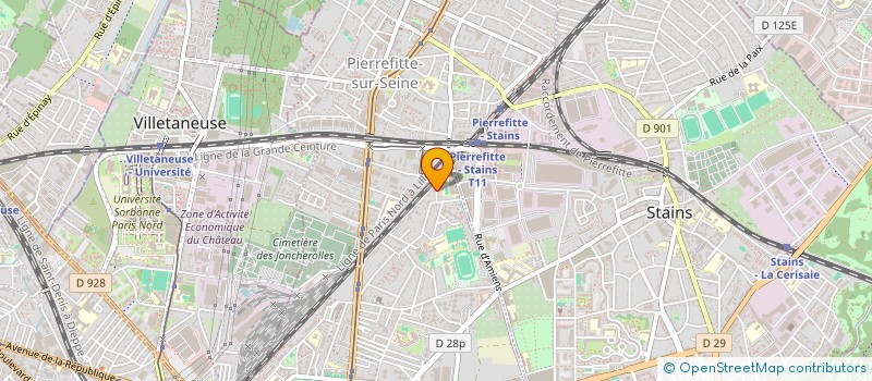 localisation de l'entreprise MANYS à PIERREFITTE-SUR-SEINE