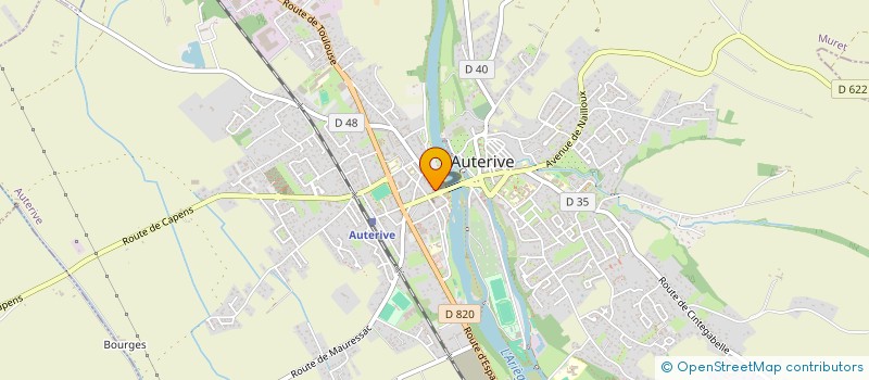 localisation de l'entreprise MANZ DISTRI à AUTERIVE