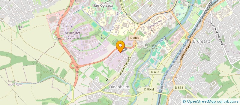 localisation de l'entreprise MANZA  BRUNSTATT-DIDENHEIM