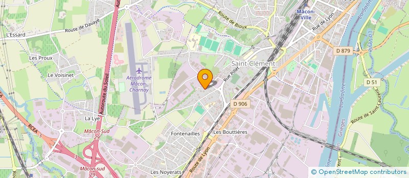 localisation de l'entreprise MANZANITA  MACON