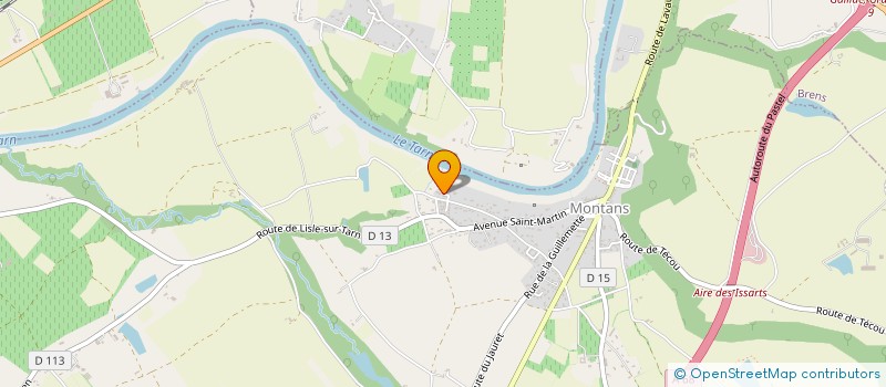 localisation de l'entreprise MANZANO  MONTANS